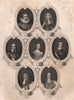 BRITISH MONARCHS. James I & II Charles I & II Mary II Cromwell William III 1853