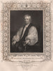 BRITISH HISTORY. John Tillotson, Archbishop of Canterbury. TALLIS 1853 print