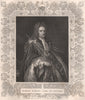BRITISH HISTORY. Robert Harley, Earl Of Oxford. TALLIS 1853 old antique print