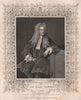 BRITISH HISTORY. Sir Isaac Newton. TALLIS 1853 old antique print picture