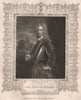 BRITISH HISTORY. John, Duke Of Montagu. TALLIS 1853 old antique print picture