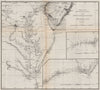 USA ATLANTIC COAST.Chesapeake & Delaware Bay.Cape Fear & Lookout.USCGS 1889 map