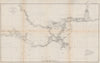 USA GULF COAST.Mississippi delta & river.New Orleans Mobile.LA AL.USCGS 1889 map