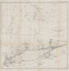 CONNECTICUT COASTAL SURVEY. Long Island Sound. Triangulation. USCGS 1889 map