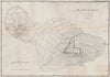 ISLAND OF MAUI. showing contour lines and compartments. Hawaii. USCGS 1889 map