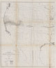 USA WEST SHEET. Coastal & Geodetic survey. Triangulation. USCGS 1889 old map