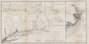 NEW ENGLAND SURVEY. LHS-Connecticut RI MA Long Island. RHS-Maine. USCGS 1889 map