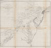 USA EAST SURVEY.Chesapeake Bay Delaware Bay Maryland Pennsylvania.USCGS 1889 map