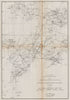 TENNESSEE ALABAMA NORTH GEORGIA. Nashville Knoxville Chattanooga. USCGS 1889 map