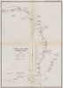 WEST INDIES. Ocean current directions 1888. Lesser Antilles. USCGS 1889 map
