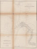 YAQUINA RIVER ESTUARY. Showing Newport. Ocean depths. Oregon. USCGS 1871 map
