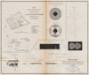 SOLAR ECLIPSE 1870.US expedition camp,Olivar de Buena Vista,Jerez.USCGS 1870 map
