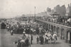 BRIGHTON. The front looking west. Sussex. Crowds 1900 old antique print