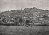 DENBIGH. Town view. Wales 1900 old antique vintage print picture