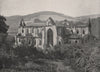TINTERN ABBEY. Overgrown. Wales 1900 old antique vintage print picture