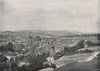 LEWES. View of the town. Sussex 1900 old antique vintage print picture