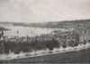 CHATHAM. View of the town & Medway. Kent 1900 old antique print picture