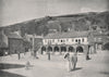SETTLE. Old Shambles and market place. Yorkshire 1900 antique print