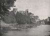 DURHAM. Barnard Castle 1900 old antique vintage print picture