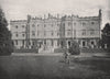 BUCKINGHAMSHIRE. Hughenden Manor 1900 old antique vintage print picture