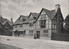 STRATFORD-ON-AVON. Shakespeare's House. Warwickshire 1900 old antique print
