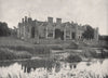 WARWICKSHIRE. Charlecote Park 1900 old antique vintage print picture
