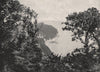 CLOVELLY. from the Hobby. Devon 1900 old antique vintage print picture