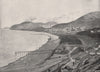 WALES. Penmaenmawr 1900 old antique vintage print picture