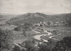 WALES. Ffestiniog Valley 1900 old antique vintage print picture