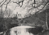 NORTHUMBERLAND. Warkworth Castle 1900 old antique vintage print picture