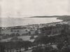 WALES. Colwyn Bay 1900 old antique vintage print picture