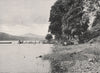 WALES. Bala Lake 1900 old antique vintage print picture