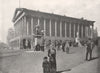 BIRMINGHAM. The Town Hall 1900 old antique vintage print picture
