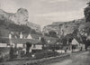 CHEDDAR. The Lion Cliff. Somerset 1900 old antique vintage print picture