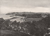SOMERSET. Clevedon 1900 old antique vintage print picture