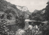 MATLOCK. The High Tor. Derbyshire 1900 old antique vintage print picture