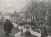 HARROGATE. The Bog gardens Sulphur well. Yorkshire 1900 old antique print