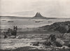 NORTHUMBERLAND. Holy Island 1900 old antique vintage print picture