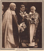 KING EDWARD VIII. Maundy Money Gifts. Archbishop of Canterbury 1937 old print