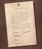 KING EDWARD VIII. A Reign Ended. Photo of Instrument of abdication 1937 print