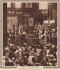 KING GEORGE VI. Married in Westminster Abbey. Elizabeth Bowes-Lyon 1937 print