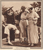QUEEN ELIZABETH QUEEN MOTHER. And he forgot his hat Bowing 1937 old print
