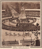 CORONATION 1937. Fanfare of Trumpets. Roll drums. Coach. The Mall 1937 print