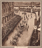 CORONATION 1937. And so into Whitehall. State carriage 1937 old vintage print