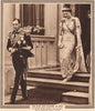 CORONATION 1937. The Duke and Duchess Of Kent 1937 old vintage print picture