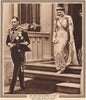 CORONATION 1937. The Duke and Duchess Of Kent 1937 old vintage print picture