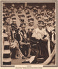 CORONATION 1937. Homage. Duke Of Gloucester salutes King George VI 1937 print