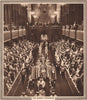CORONATION 1937. Queen Elizabeth's Procession, Westminster Abbey 1937 print