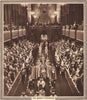 CORONATION 1937. Queen Elizabeth's Procession, Westminster Abbey 1937 print