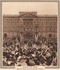 CORONATION 1937. Crowd cheering King George 6 balcony Buckingham Palace 1937
